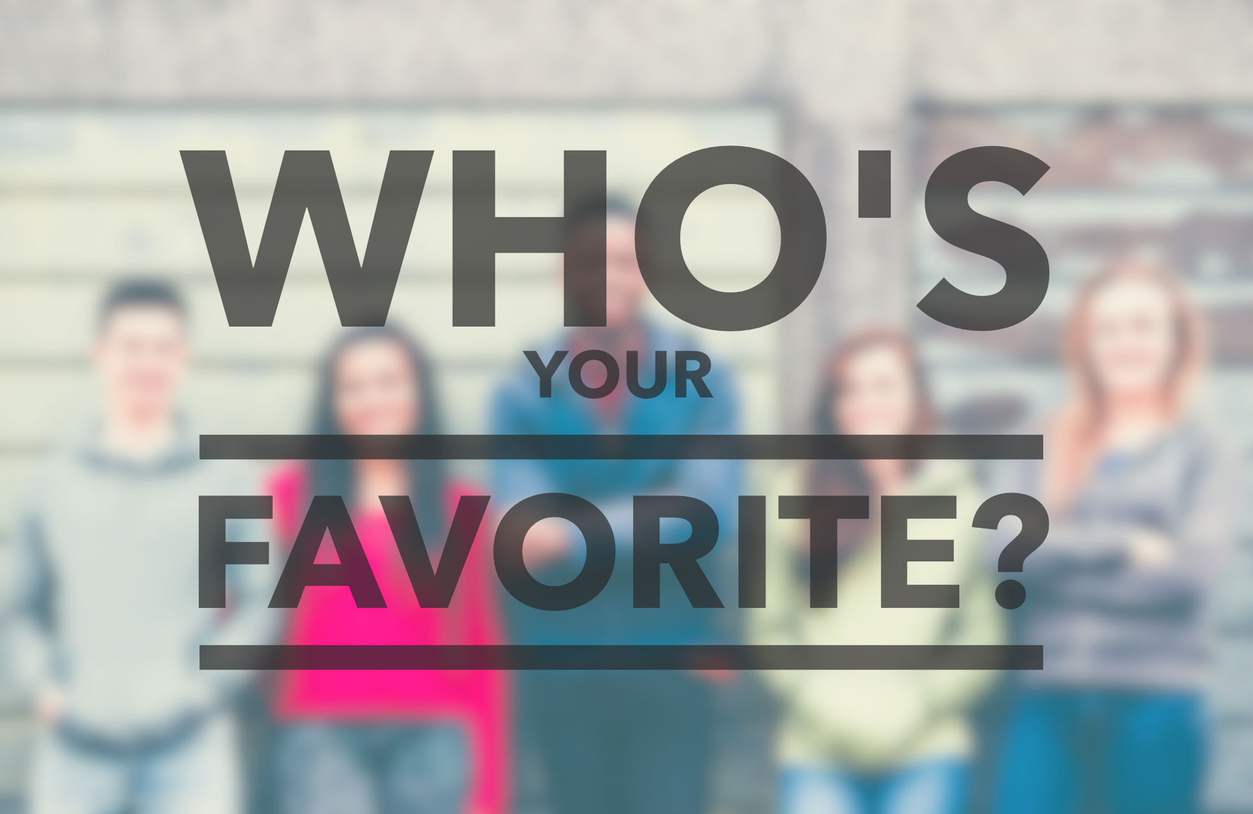 Should We Have Favorites In Our Youth Ministry?