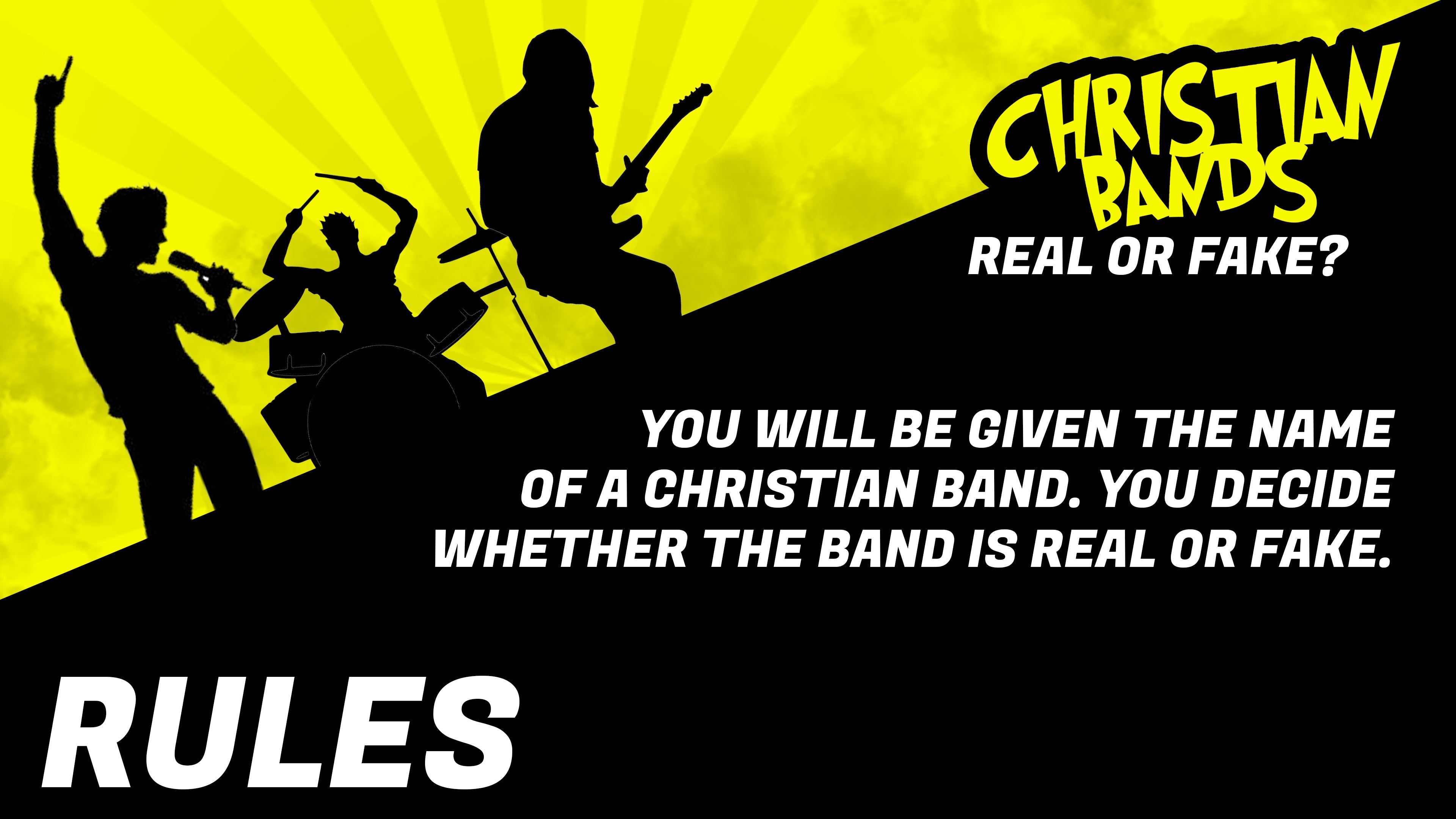 Christian Bands Real or Fake