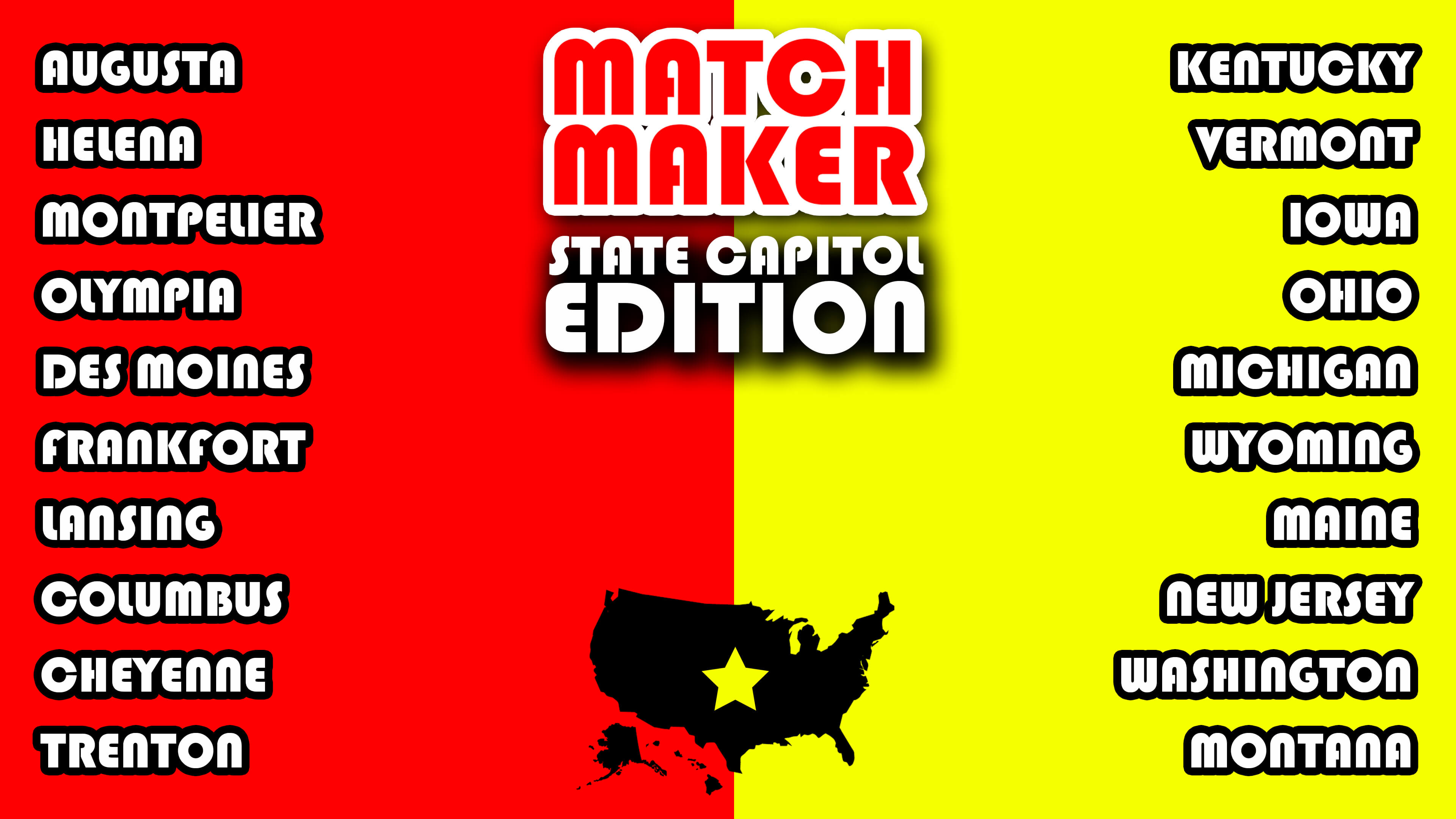 Match Maker: State Capitol Edition