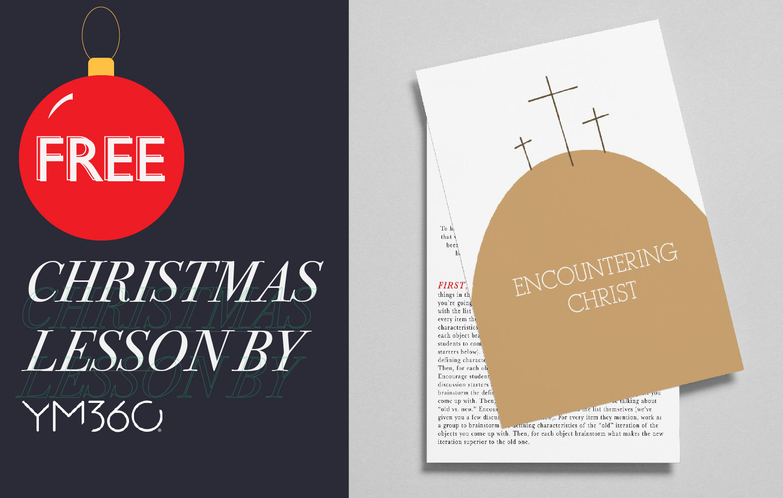 Free Christmas Lesson | Encountering Christ