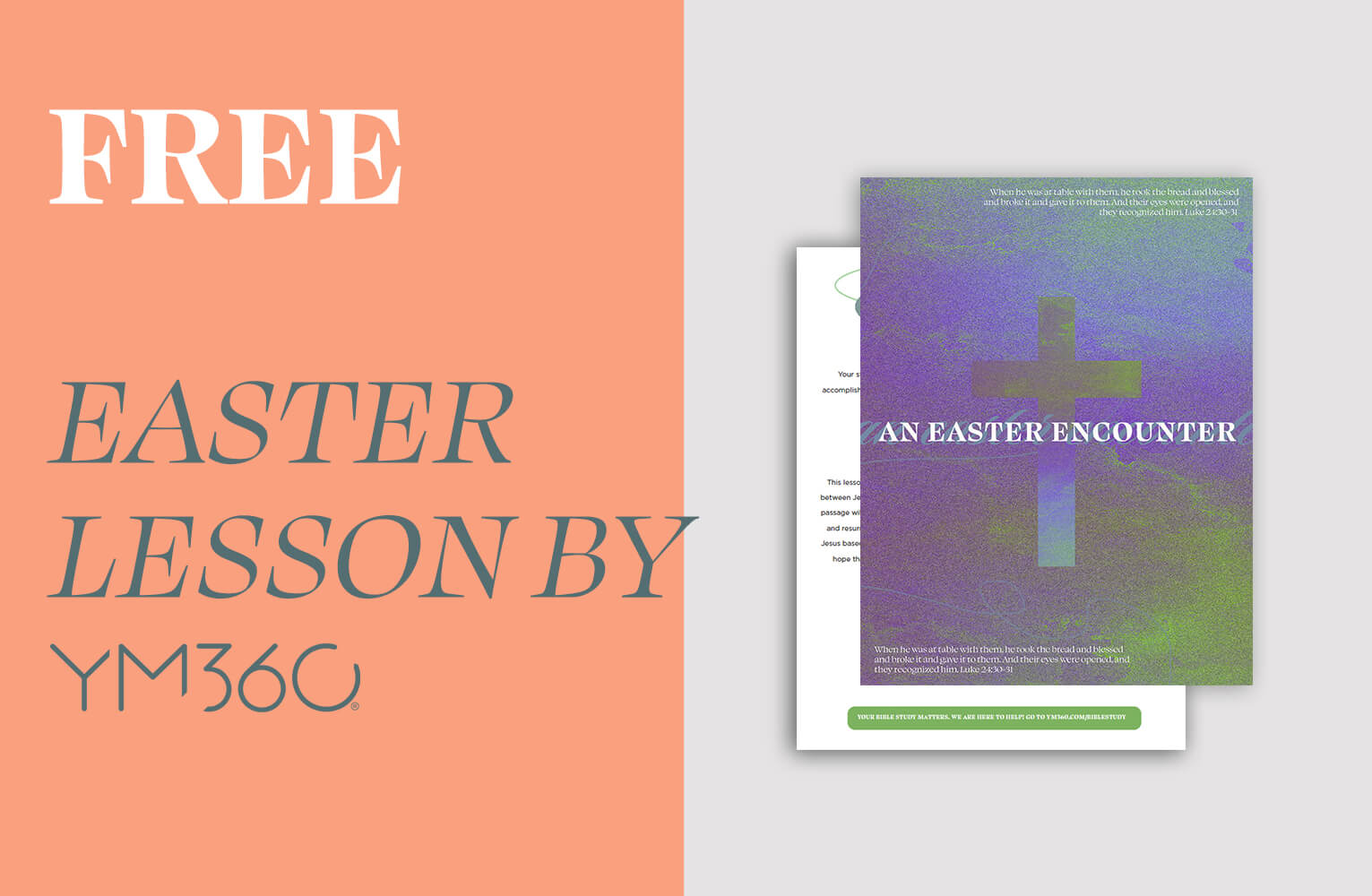 Free Easter Lesson | An Easter Encounter