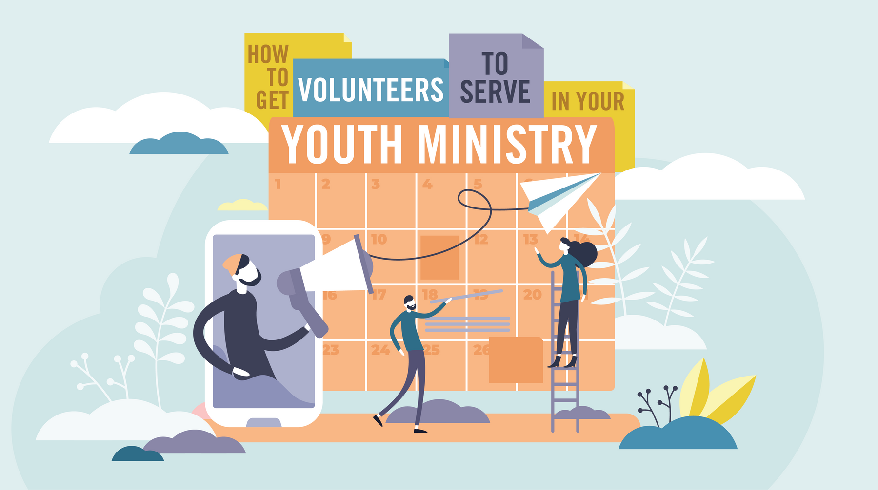 How to Get Volunteers to Serve in Your Youth Ministry