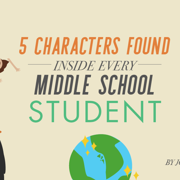 5 Characters Found Inside Every Middle School Student