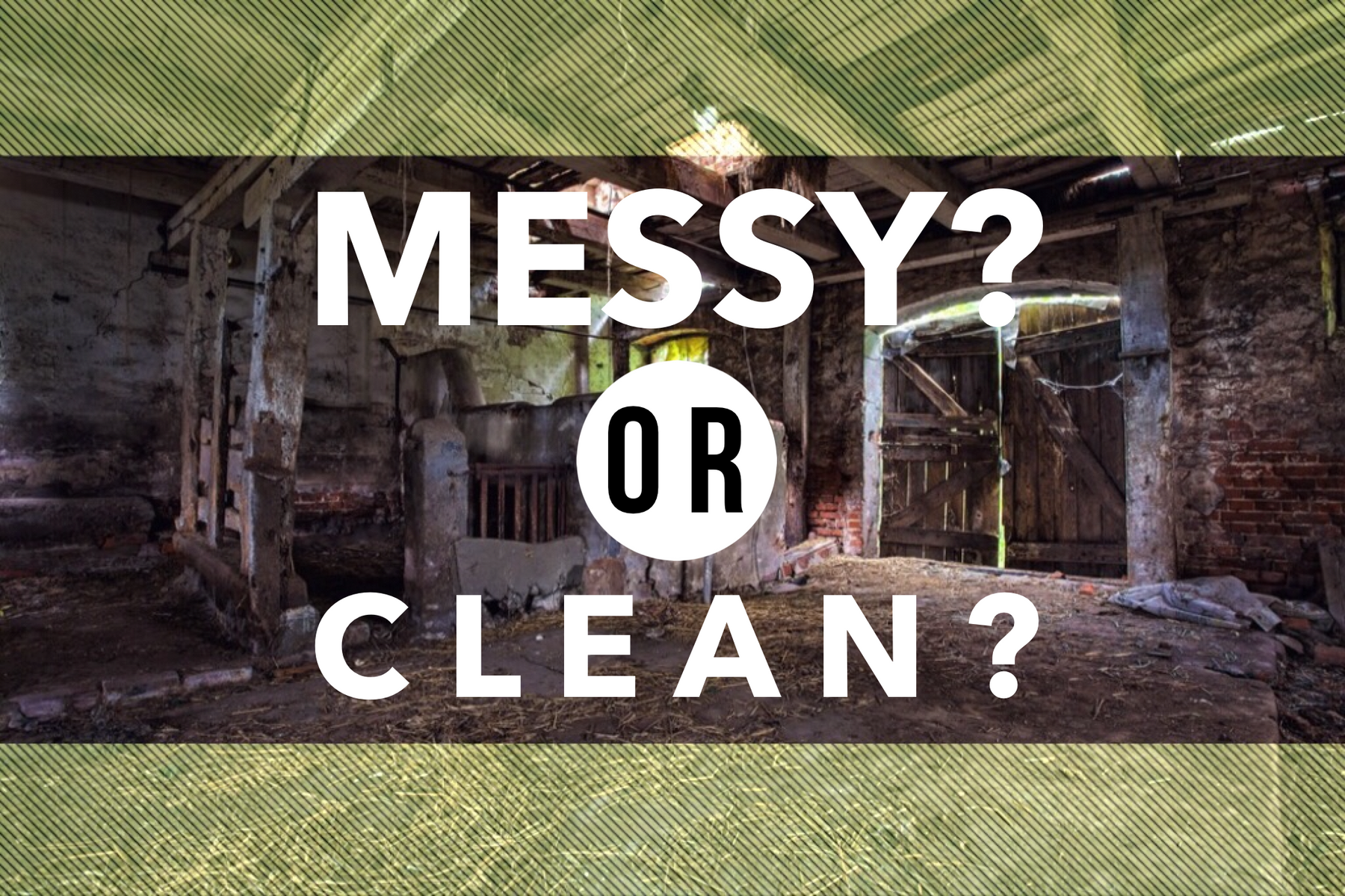 Your Youth Ministry Is A Manger. Is It Messy Or Clean?
