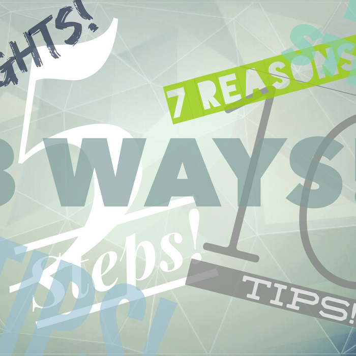 Don't Overdose On "5 Steps" Or "10 Reasons Why" Blog Posts