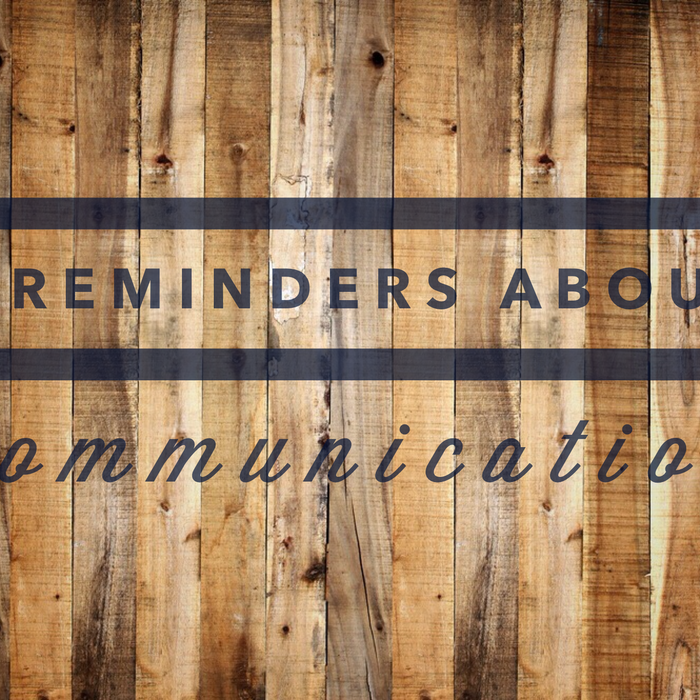 5 Reminders About Communication In Youth Ministry