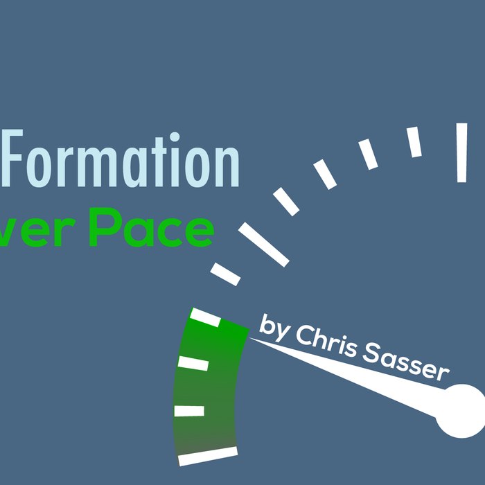 Spiritual Formation at a Slower Pace