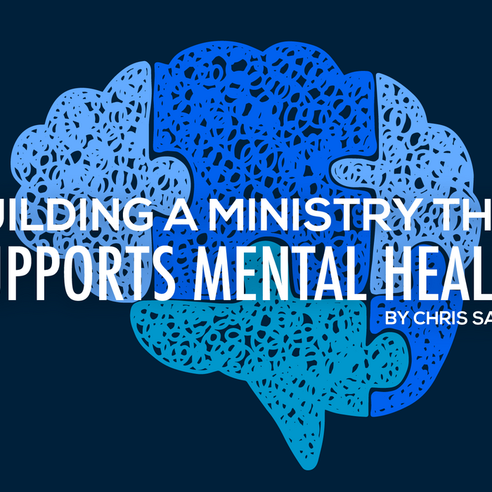 Building a Ministry That Supports Mental Health