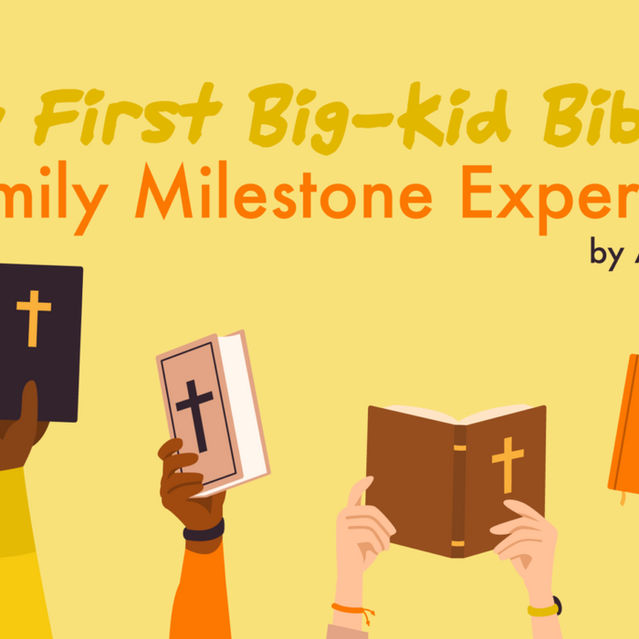 My First Big-Kid Bible: A Family Milestone Experience