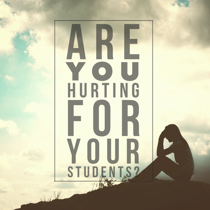 Are You Hurting For The Teenagers In Your Youth Ministry? Good . . .