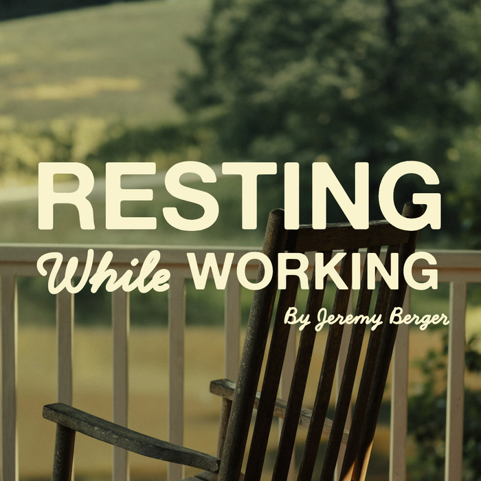 Resting While Working