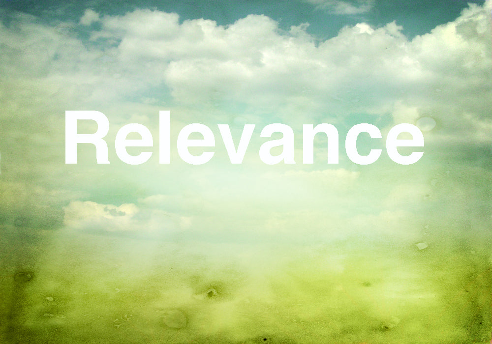 A Word About Relevance In Your Youth Ministry