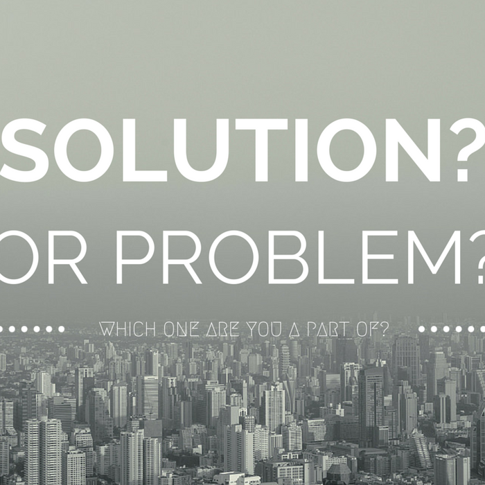 Is Your Youth Ministry Part Of The Solution? Or Part Of The Problem?