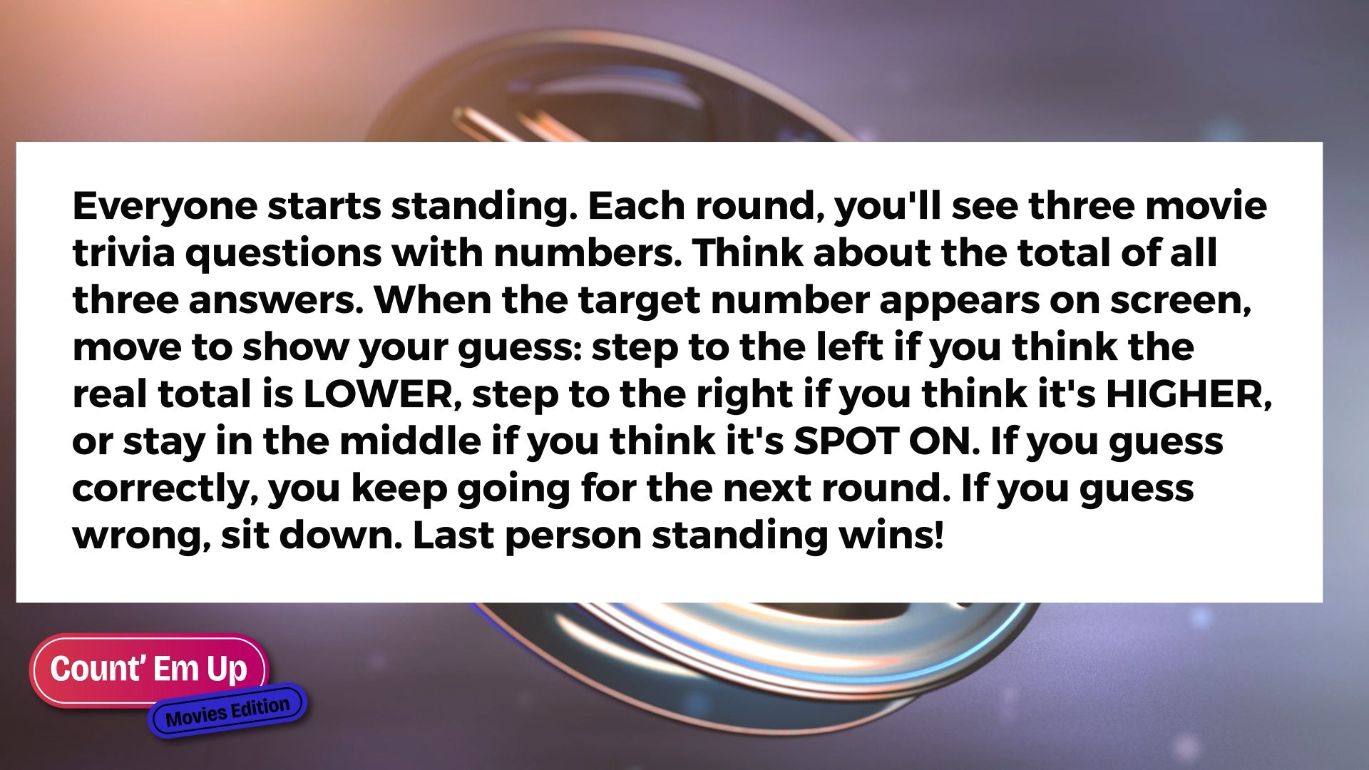 Count' Em Up - Movies Edition