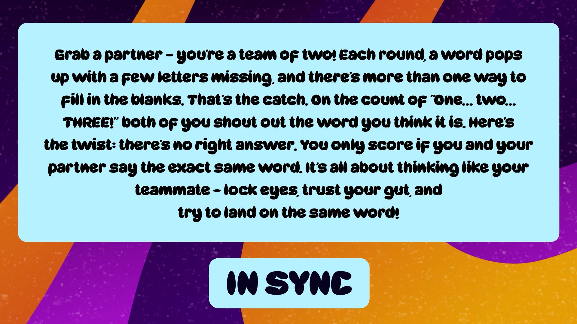 In Sync