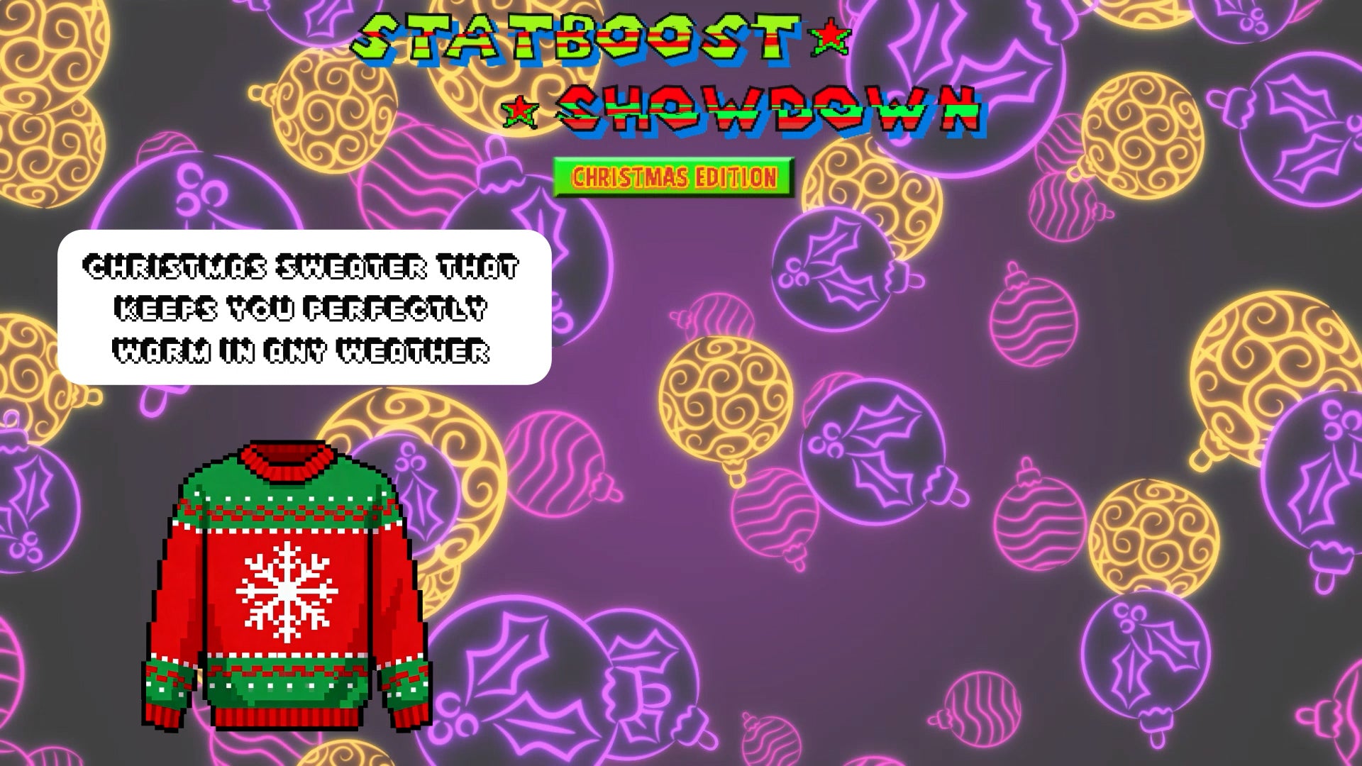 Stat Boost Showdown: Christmas Edition