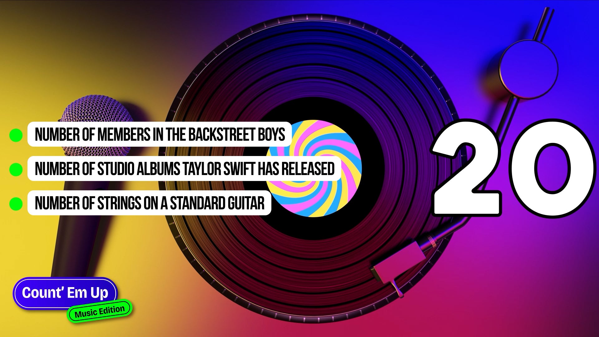 Count' Em Up - Music Edition