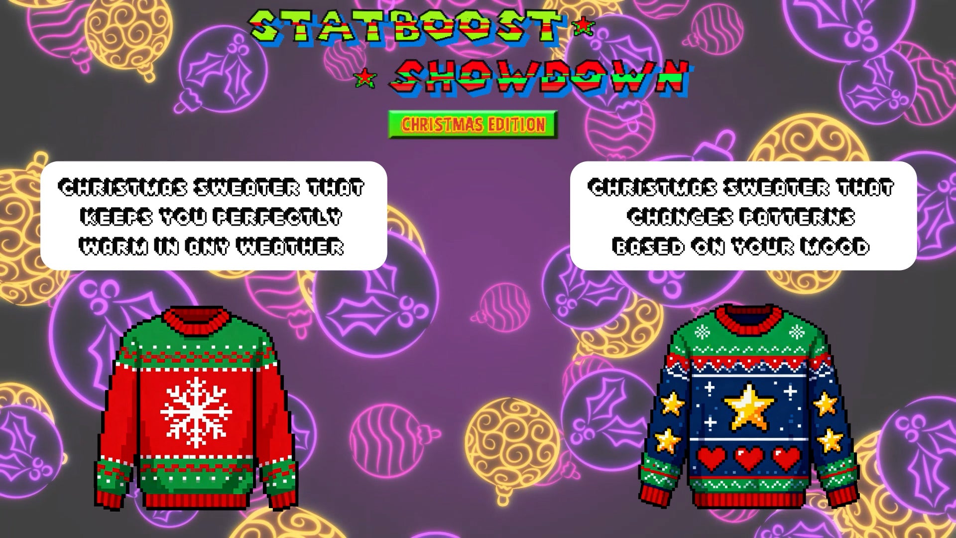 Stat Boost Showdown: Christmas Edition