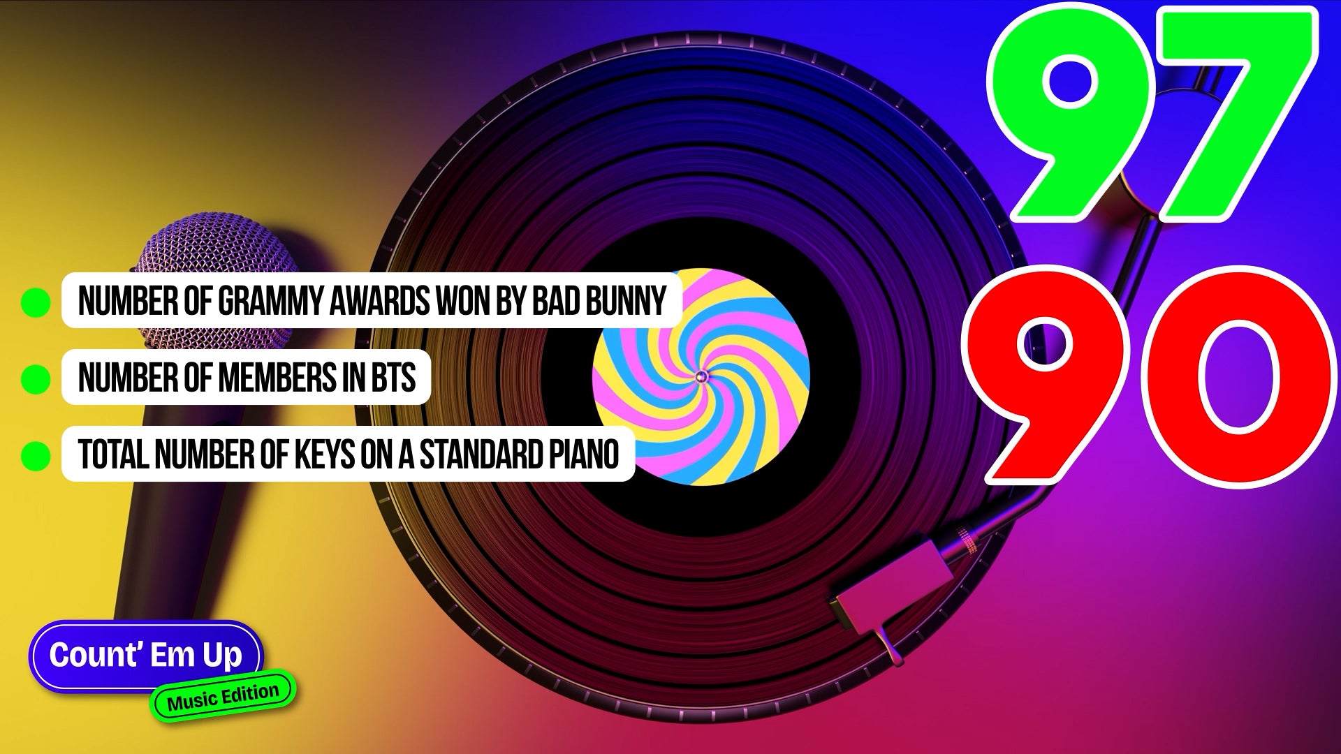 Count' Em Up - Music Edition