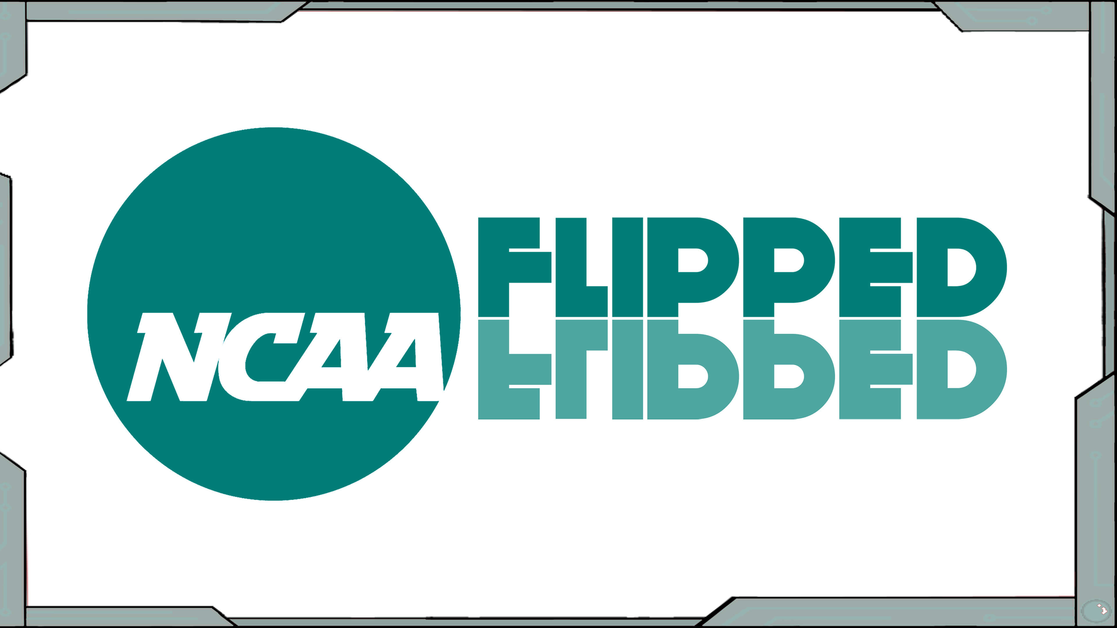 Flipped: NCAA Logos