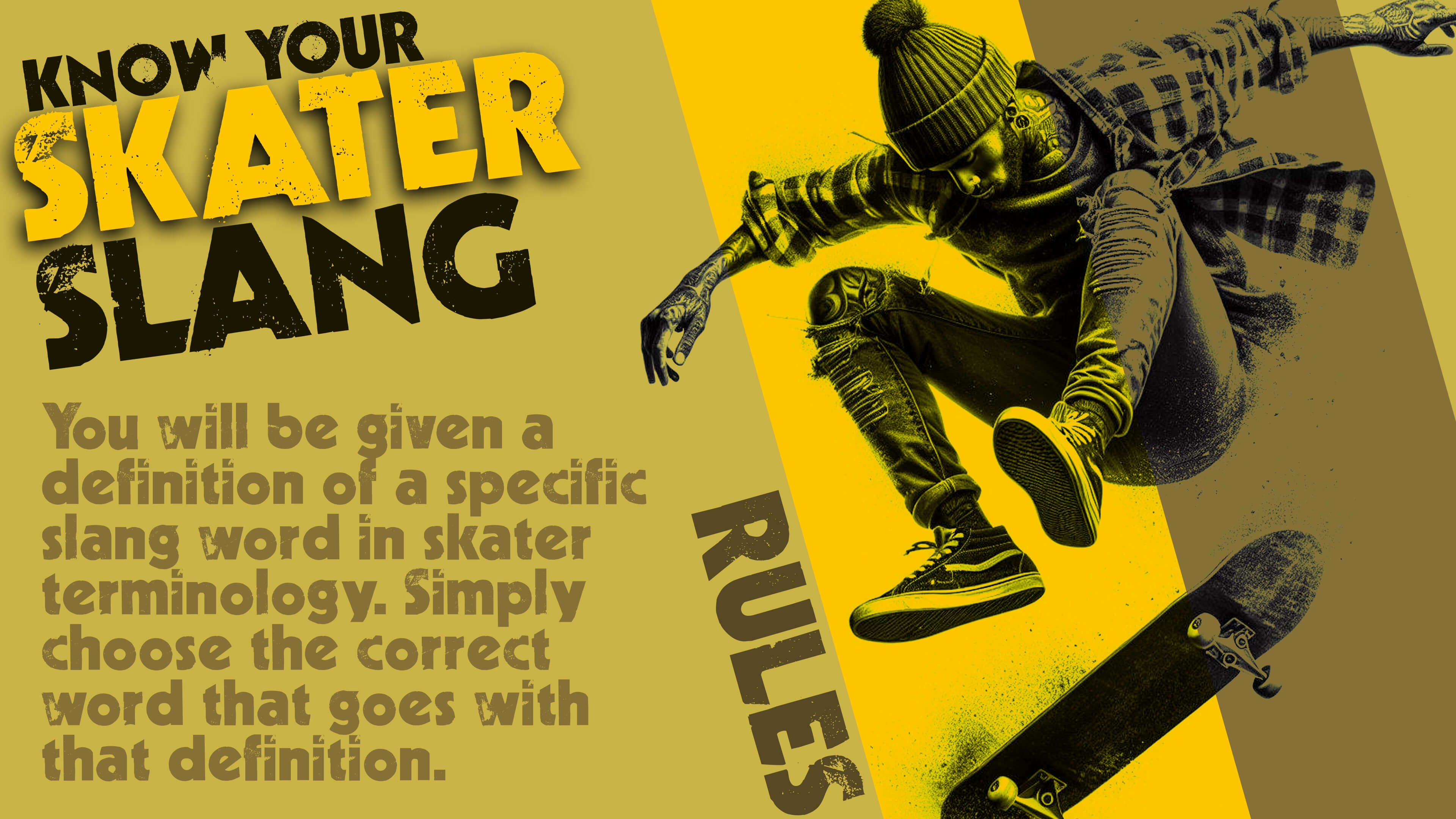 Know Your Skater Slang