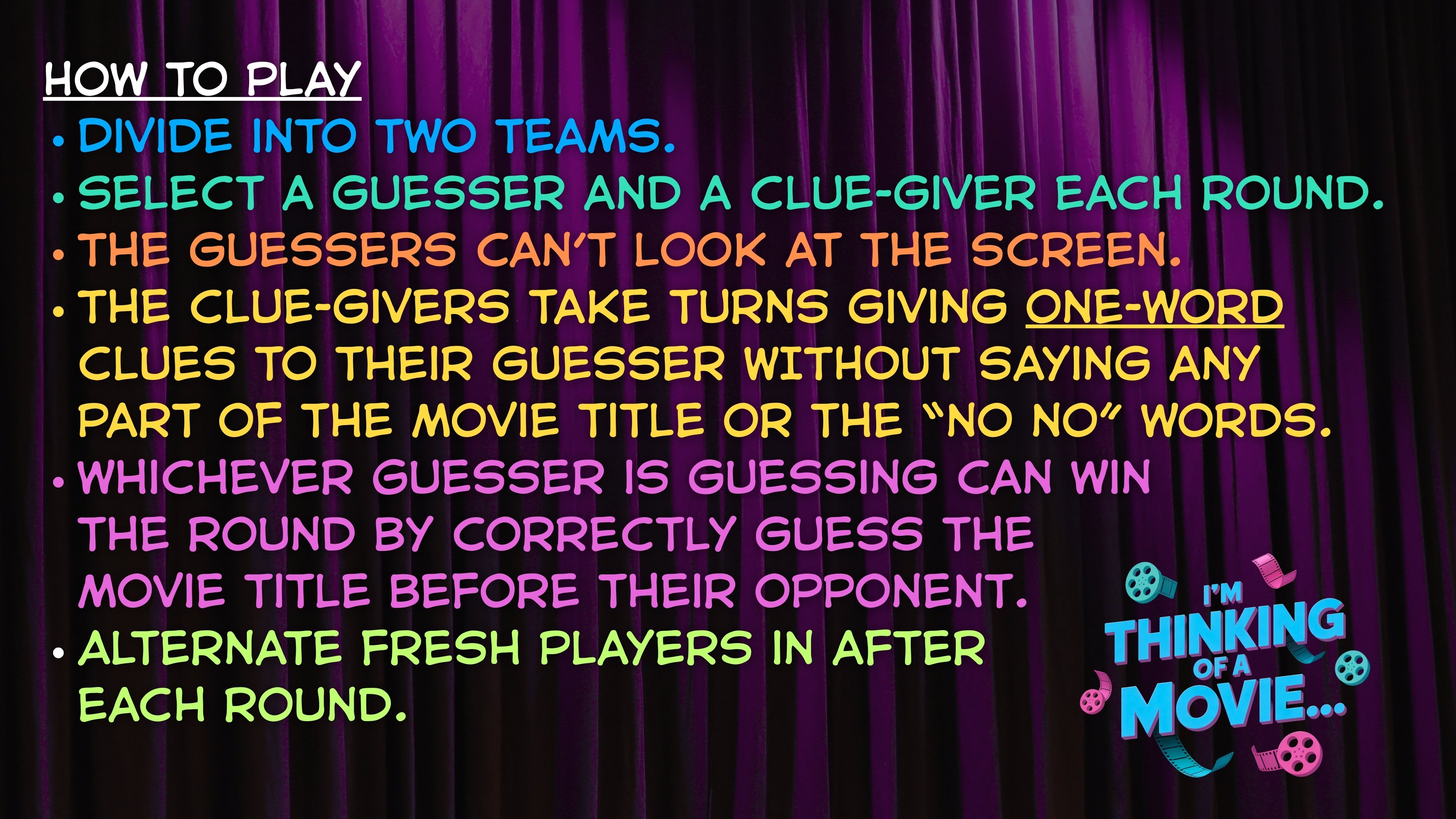 I'm Thinking Of A Movie - Vol 3