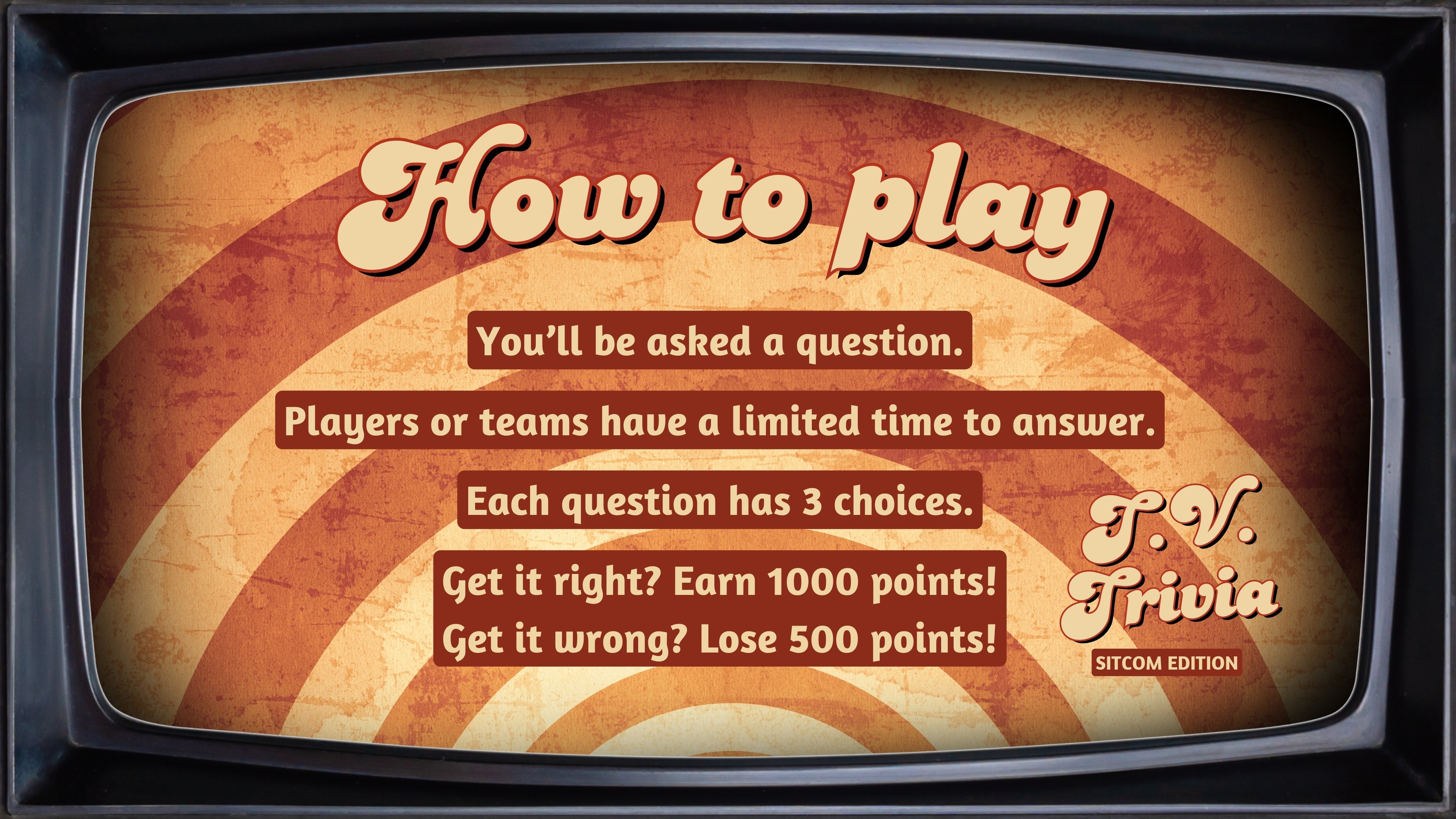 TV Trivia: Sitcom Edition — YM360 - Main Image