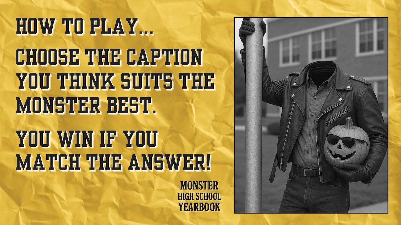 Monster High School Yearbook