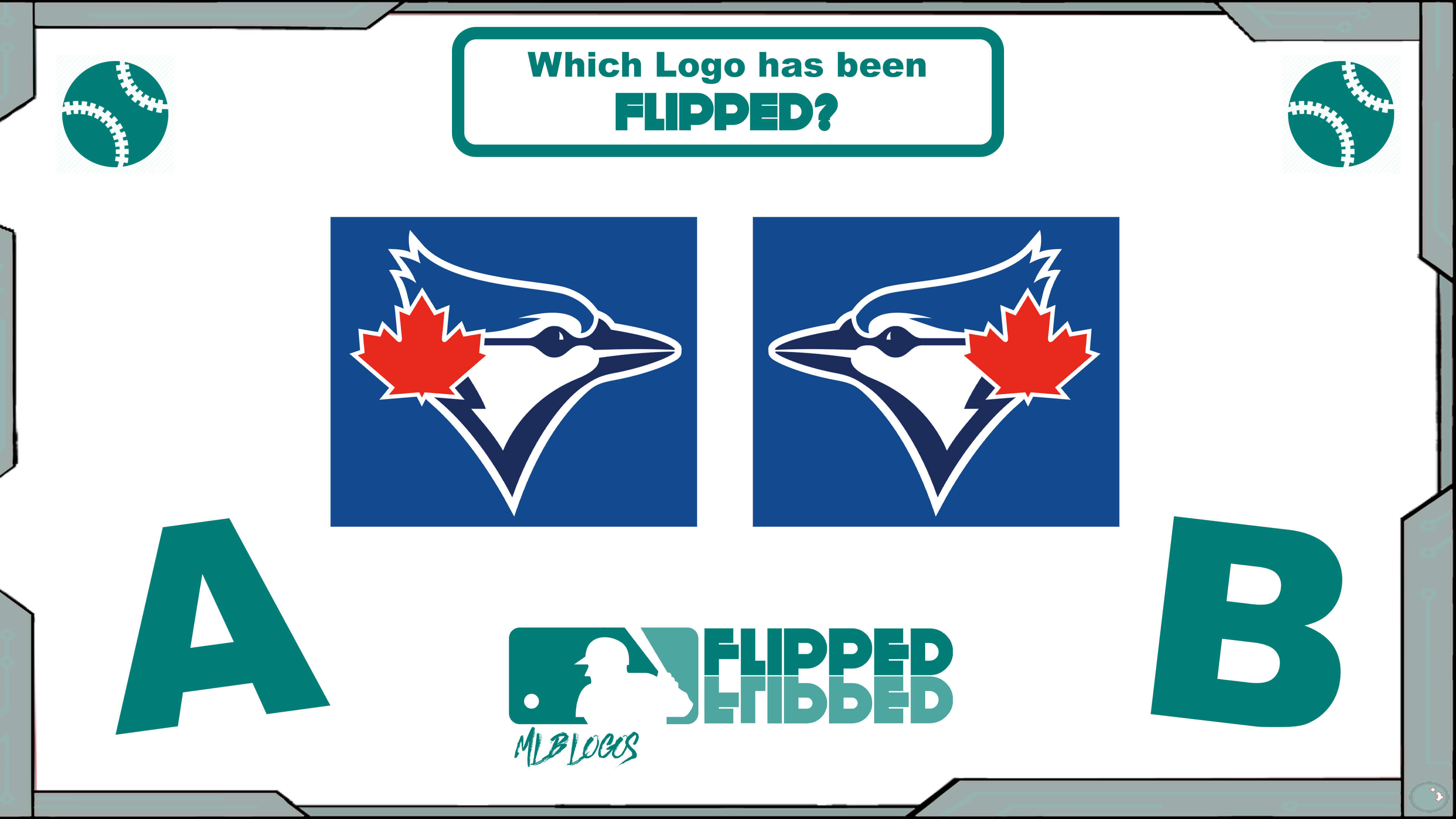 Flipped: MLB Logos