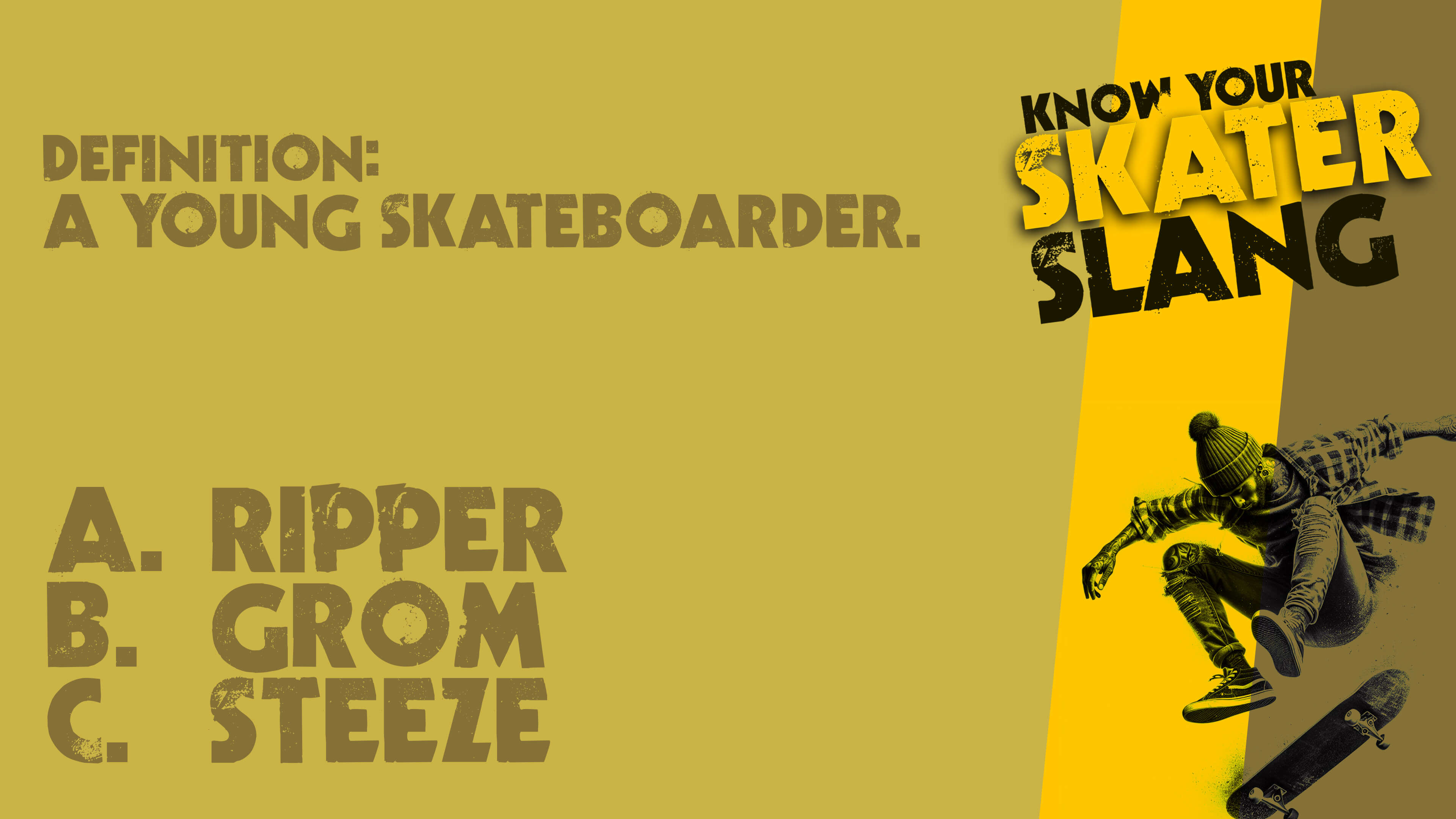 Know Your Skater Slang