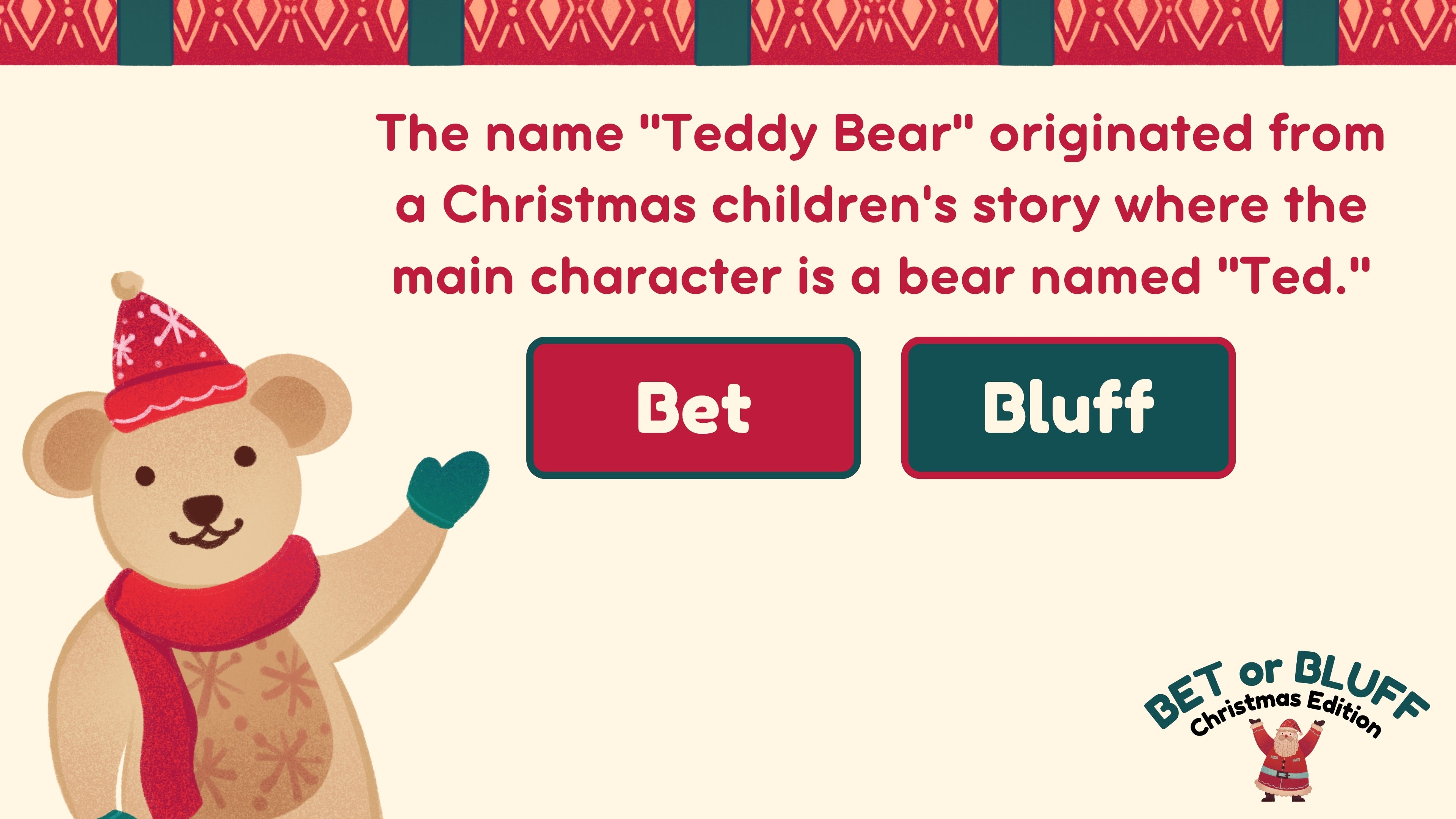 Bet or Bluff - Christmas Edition