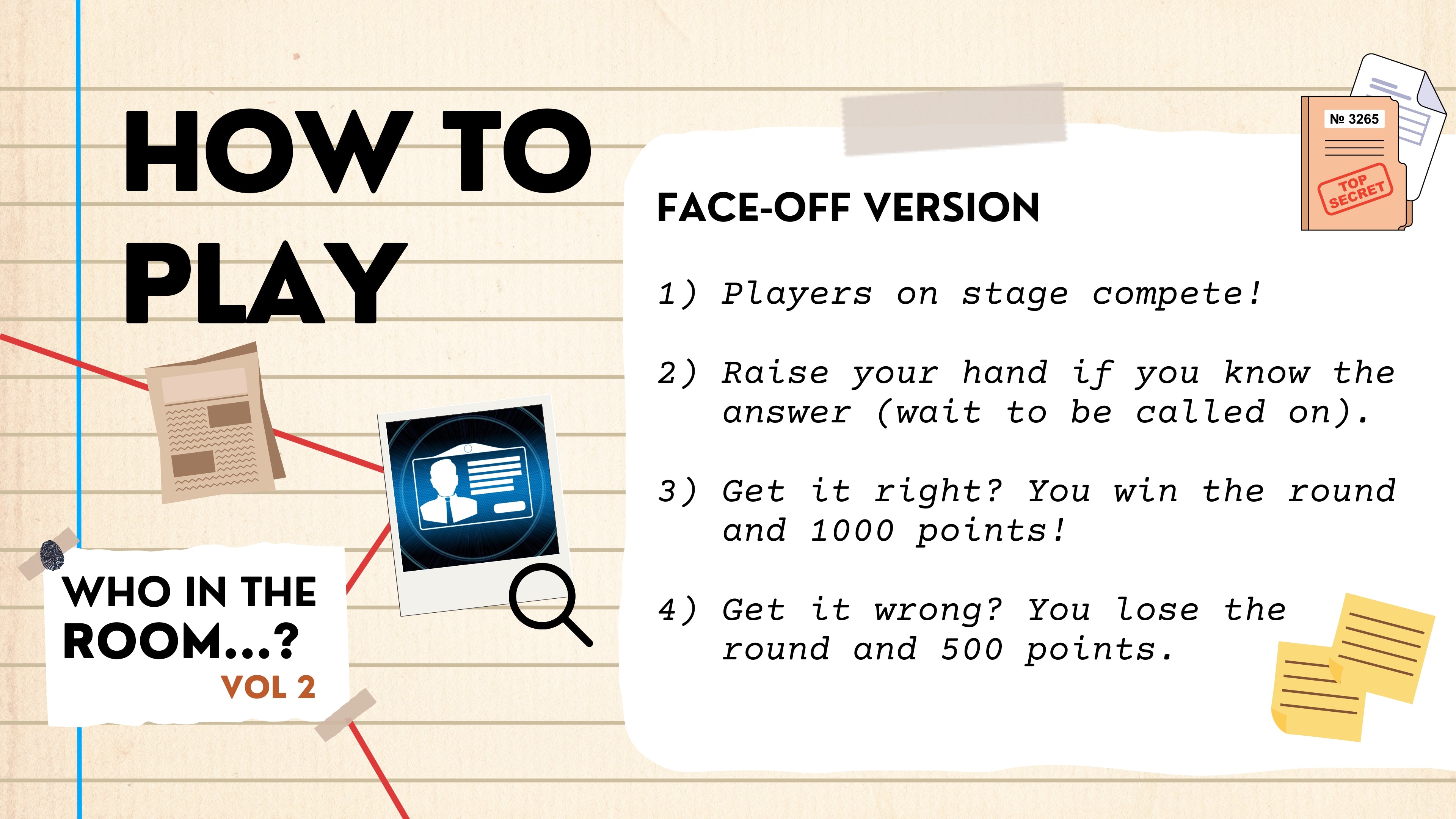 Who In The Room - Vol. 2