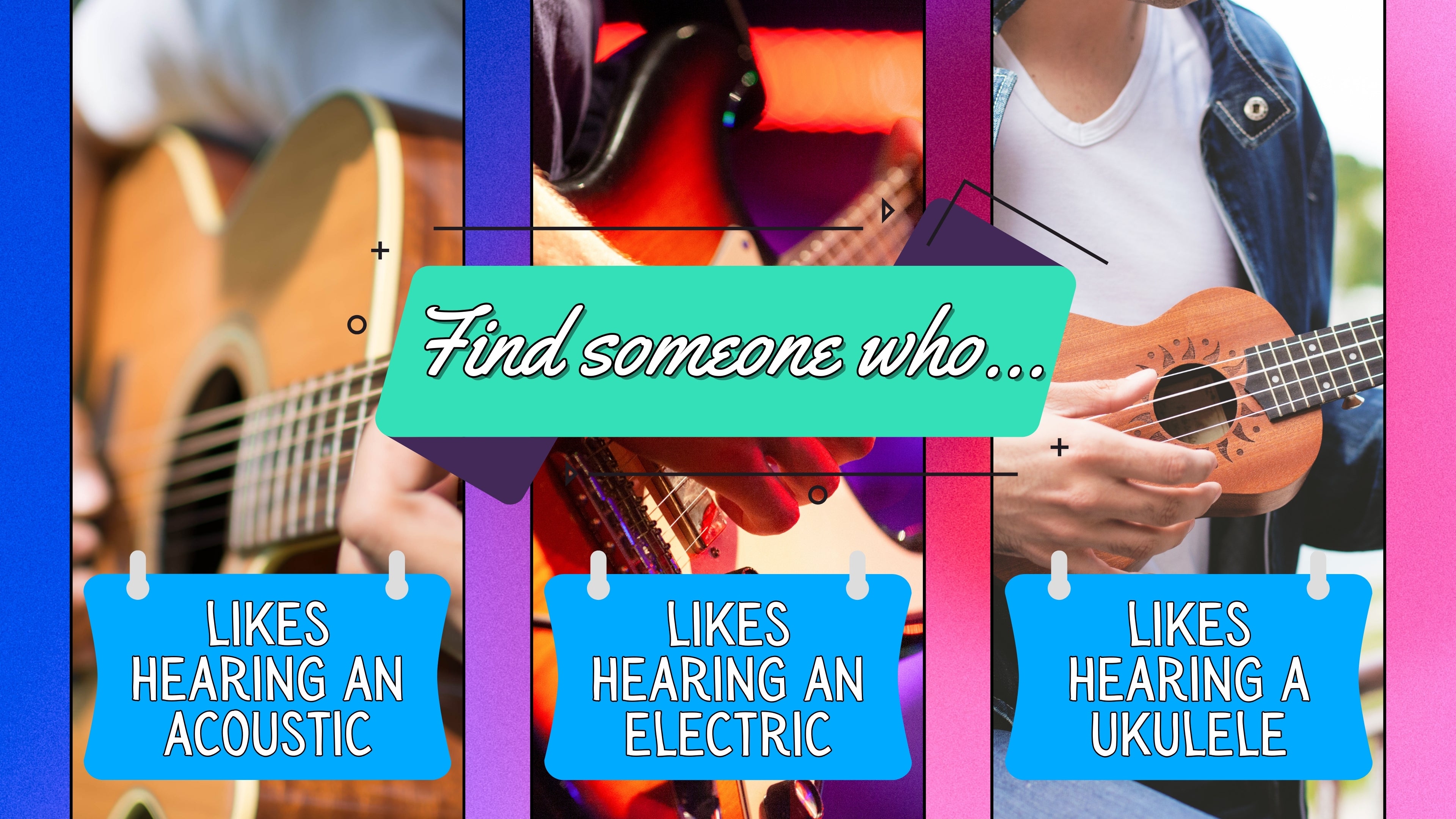 Find Someone Who (Music Edition)