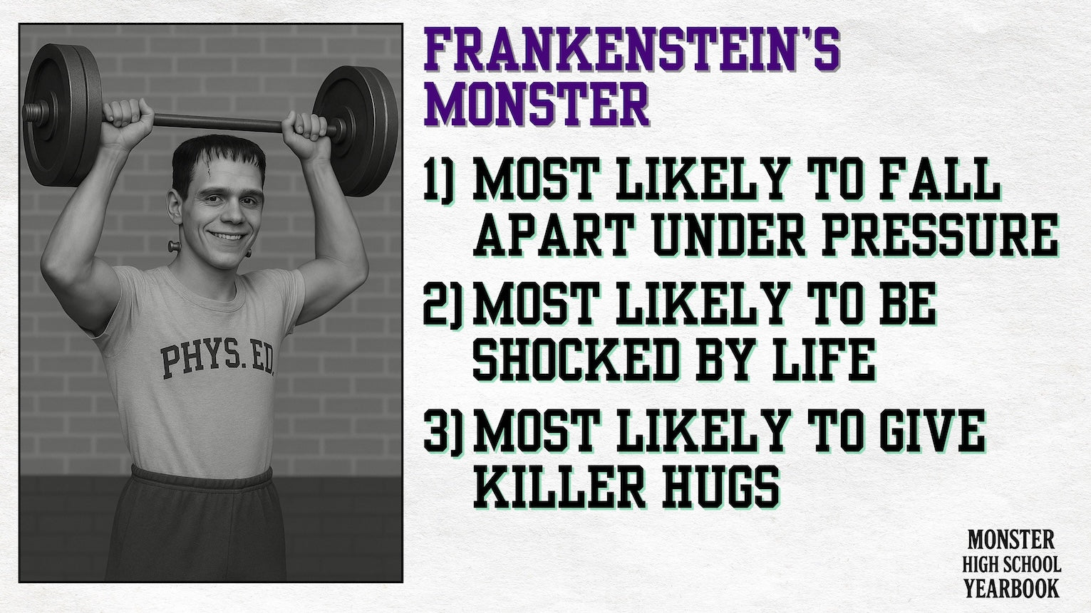 Monster High School Yearbook