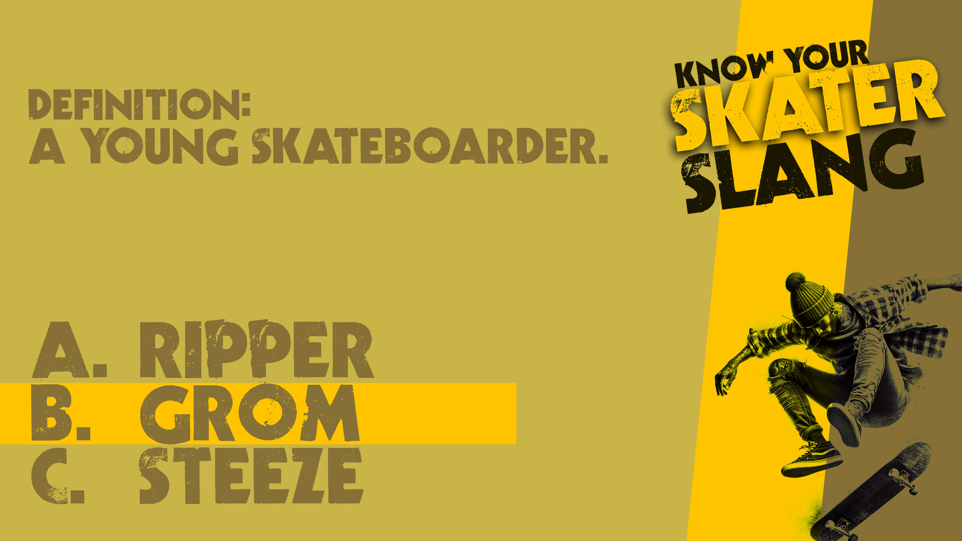 Know Your Skater Slang