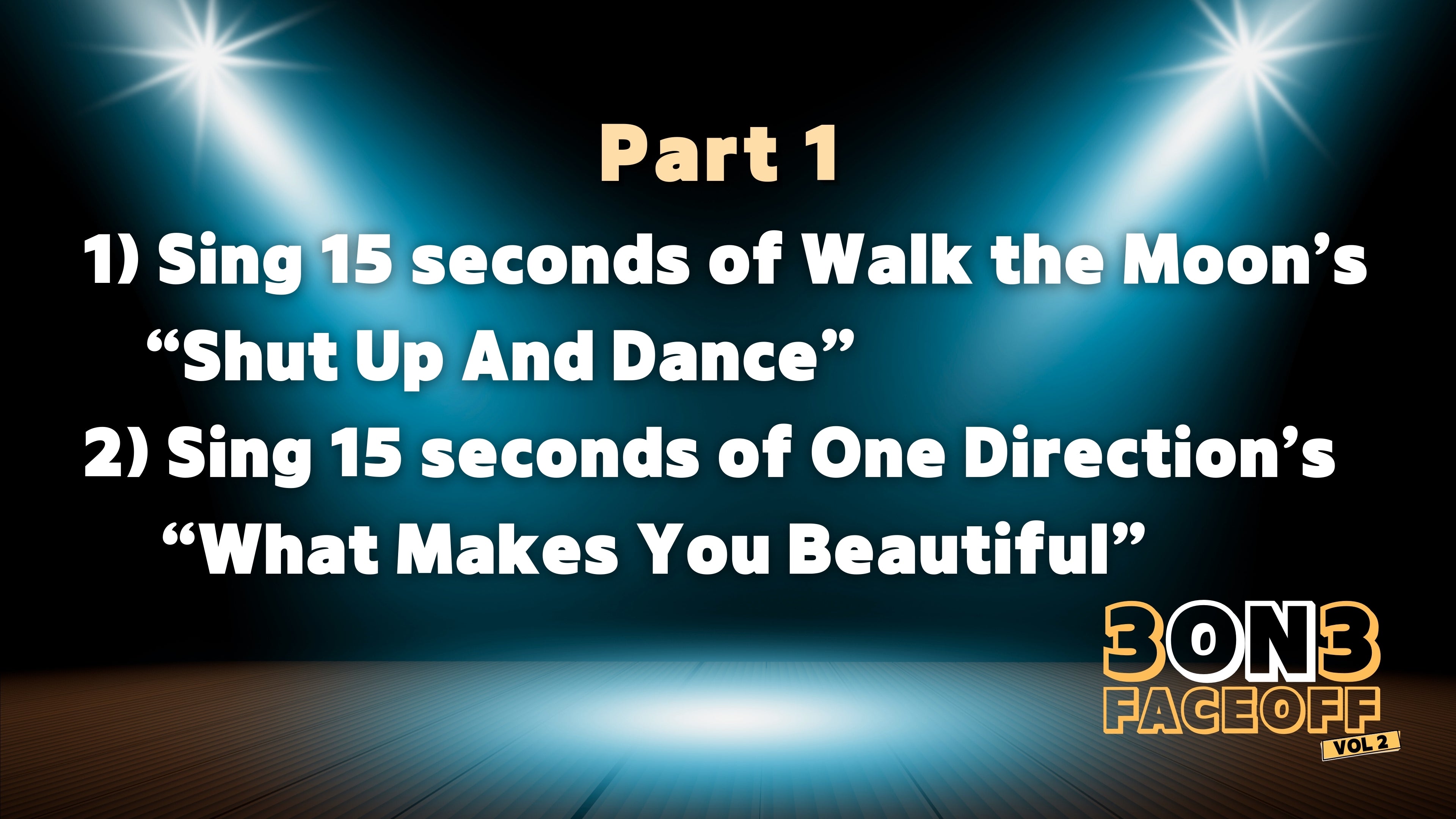 3-on-3 Faceoff - Vol. 2