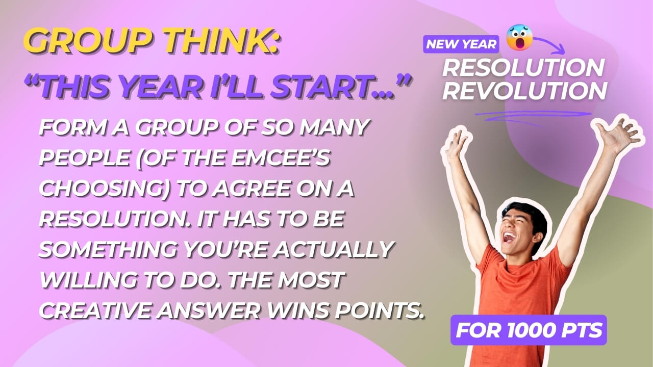 New Year Resolution Revolution