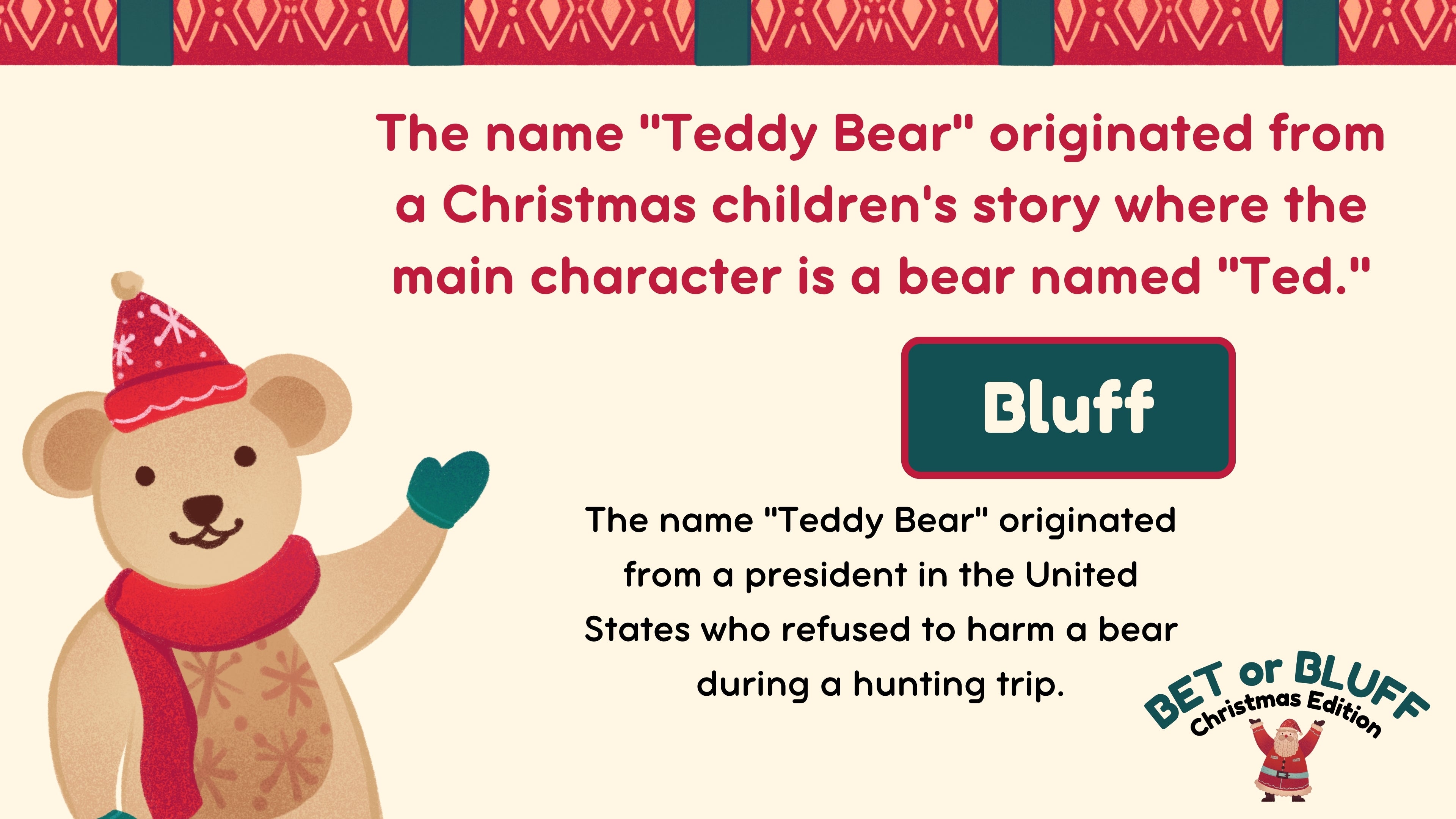 Bet or Bluff - Christmas Edition