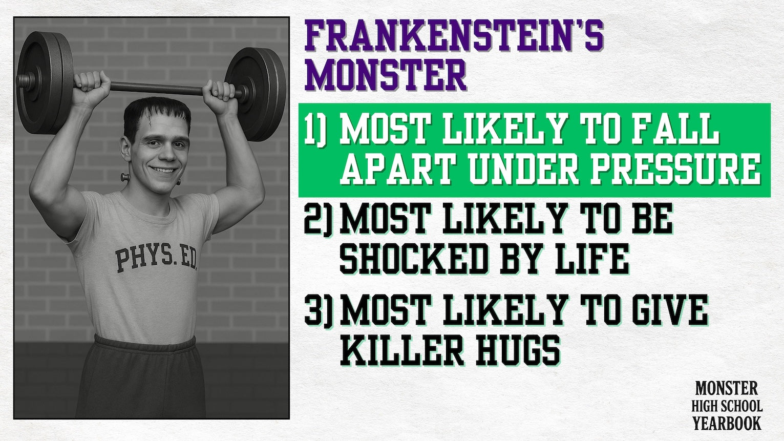 Monster High School Yearbook