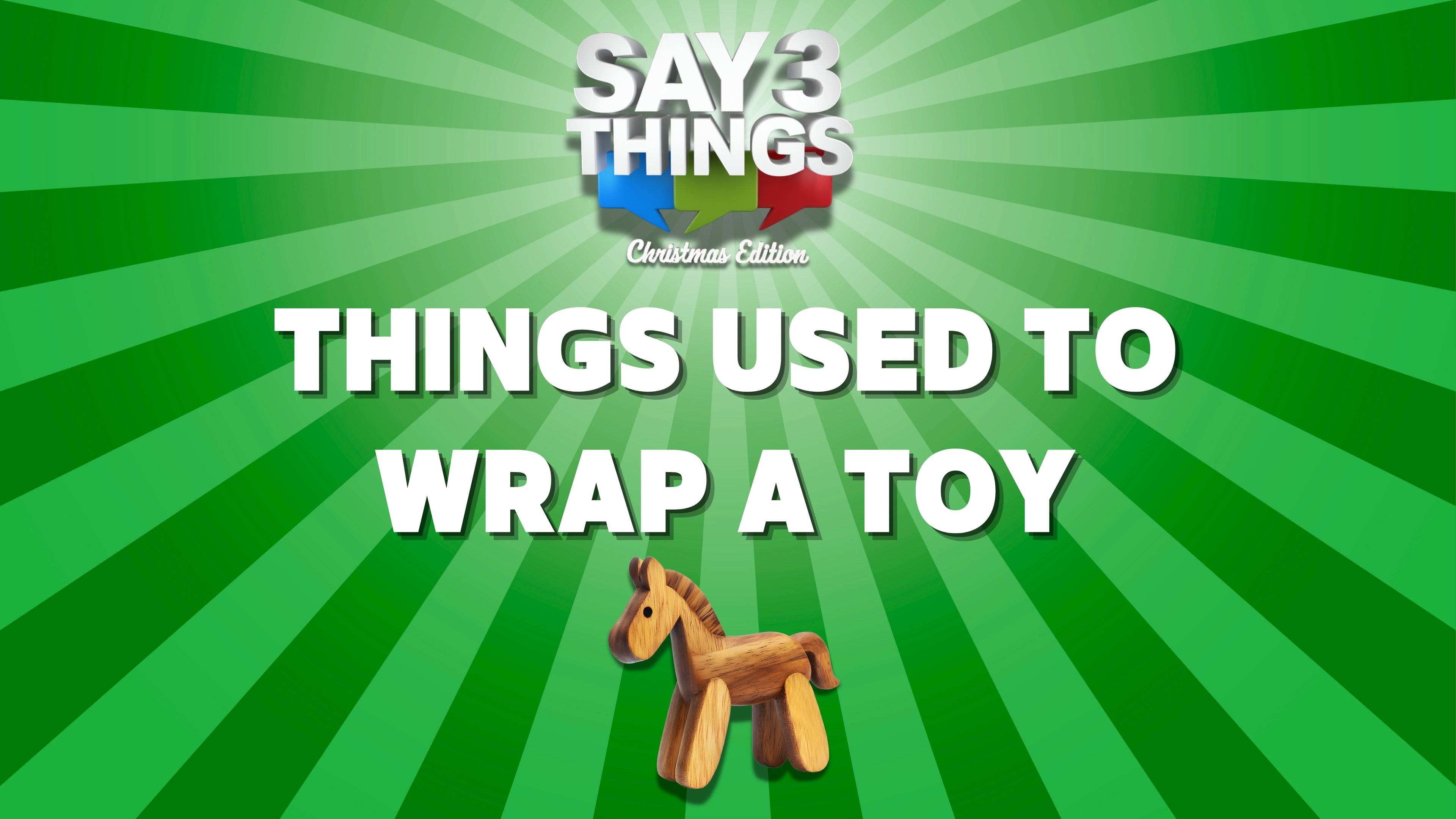 Say 3 Things - Christmas Edition