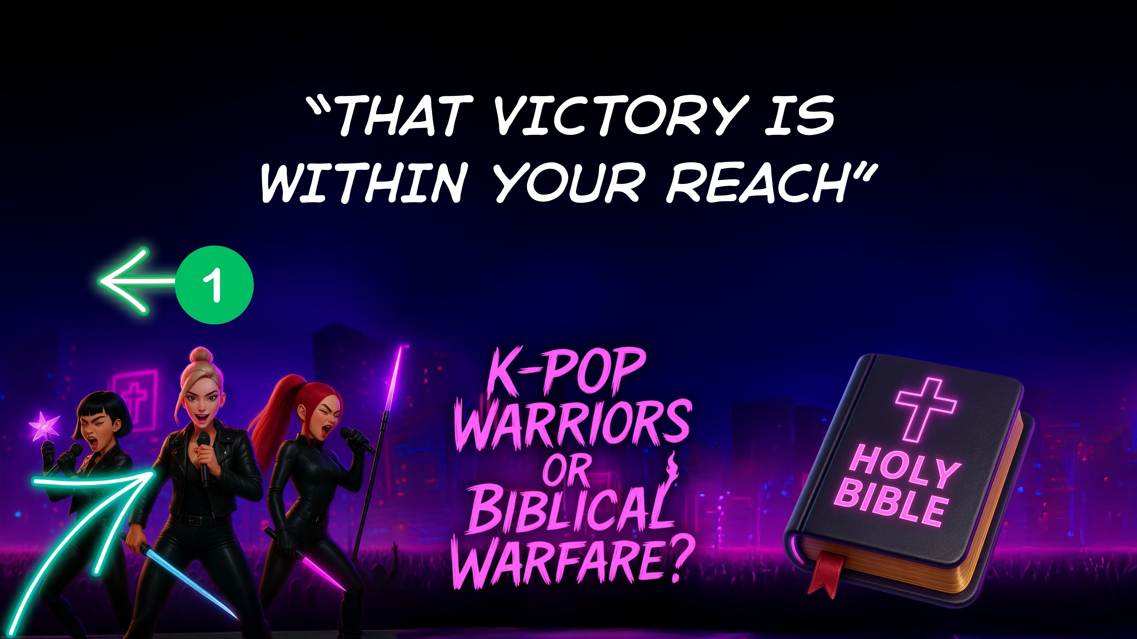 K-Pop Warriors or Biblical Warfare