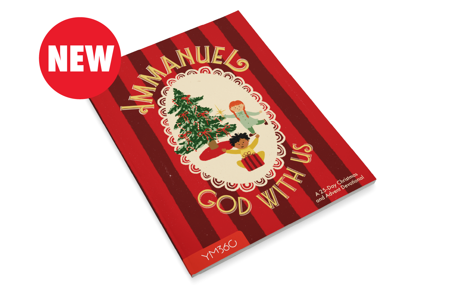 Immanuel: God With Us: A 25-Day Christmas and Advent Devotional for Kids & Family