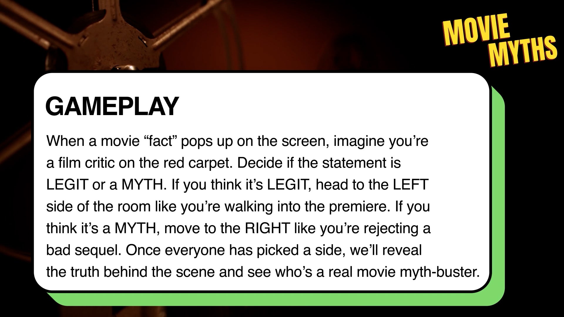 Movie Myths