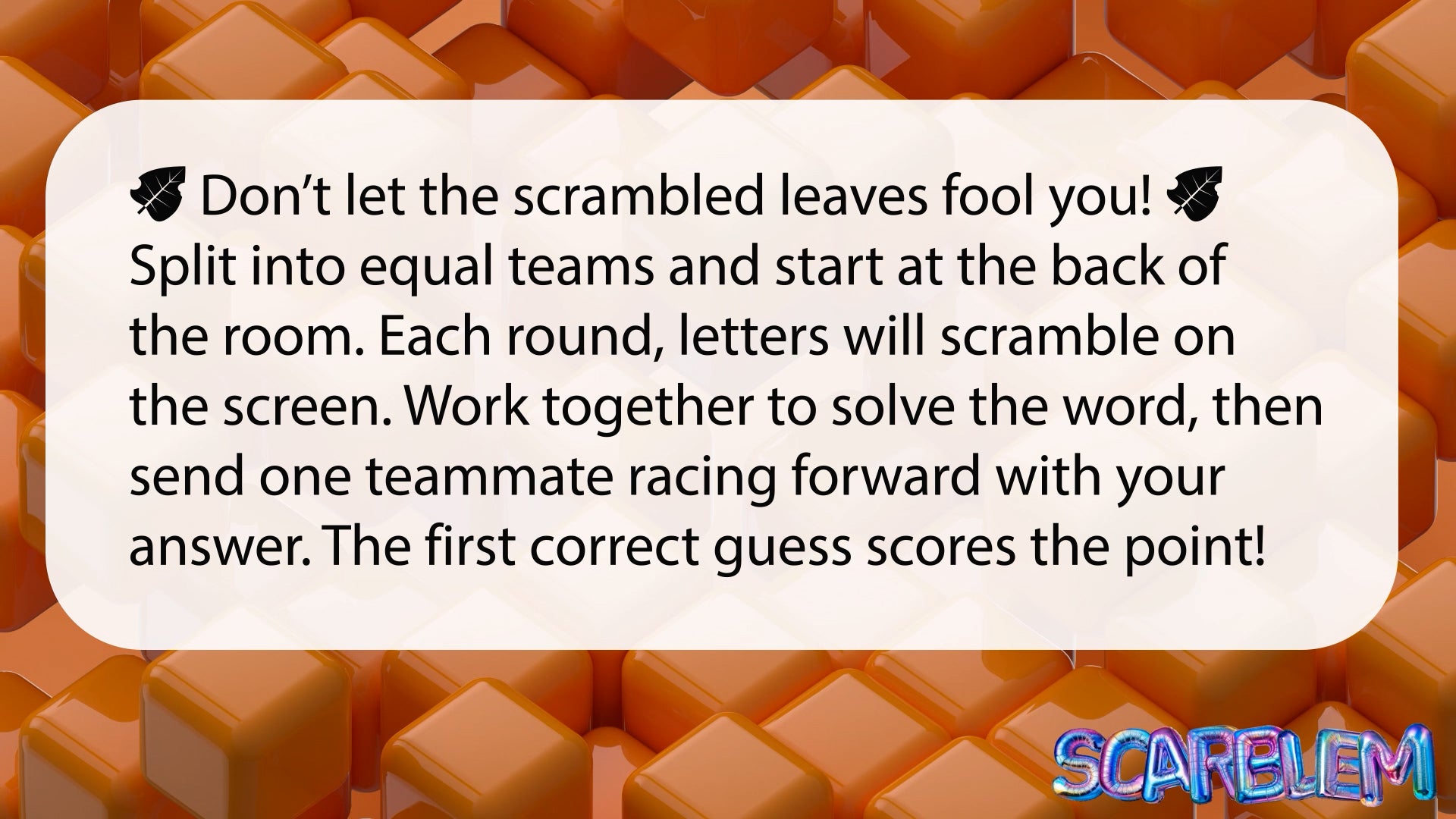 Scarblem - Fall Edition