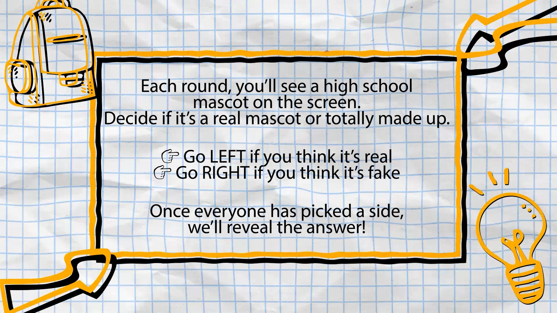 High School or No School: Mascots