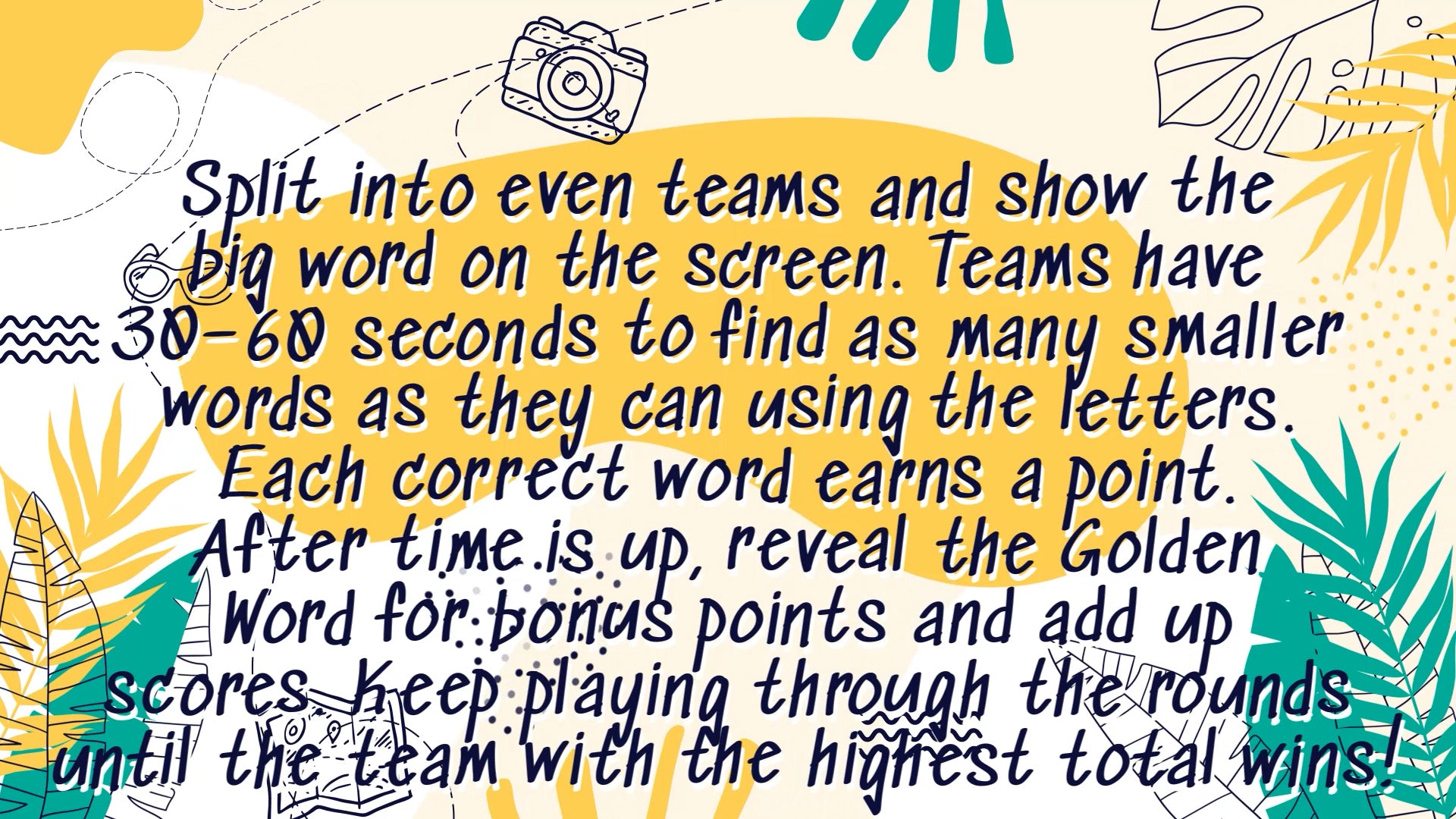 Letter Quest - The Search For The Golden Word