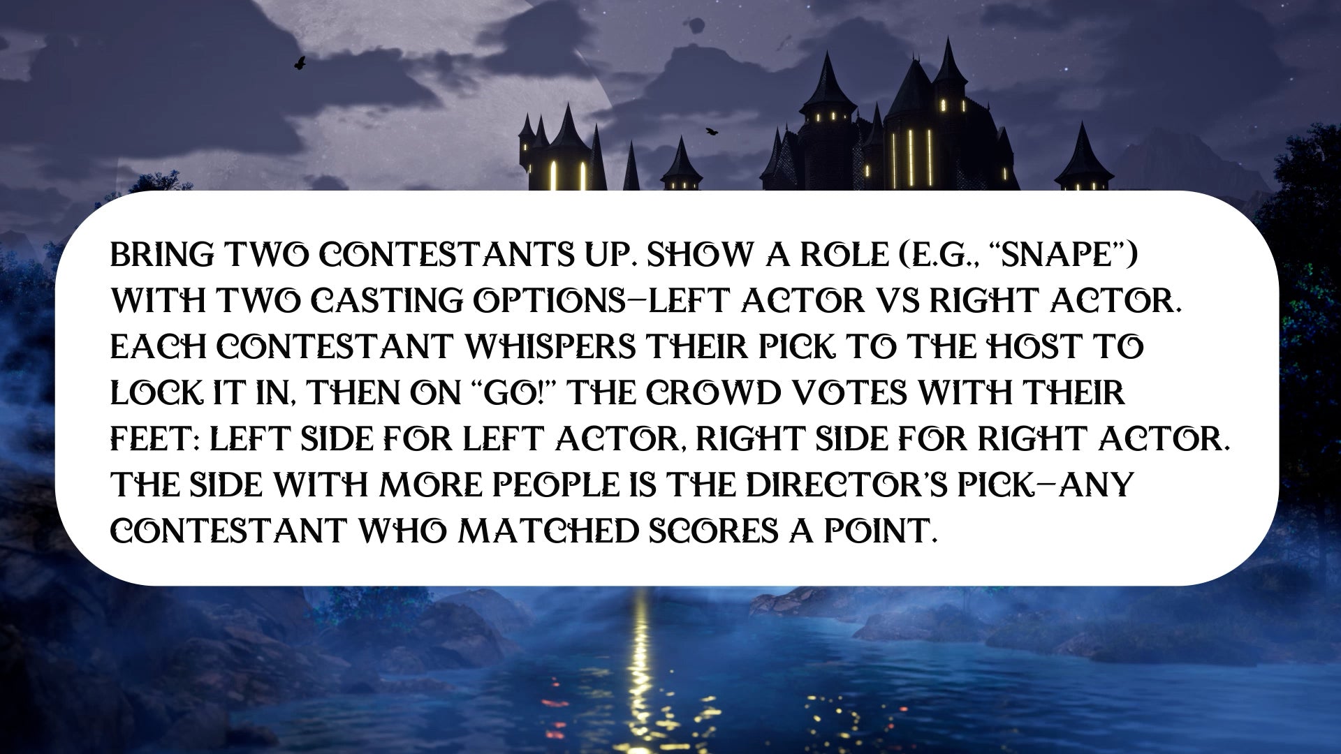 Director's Chair - Harry Potter Edition