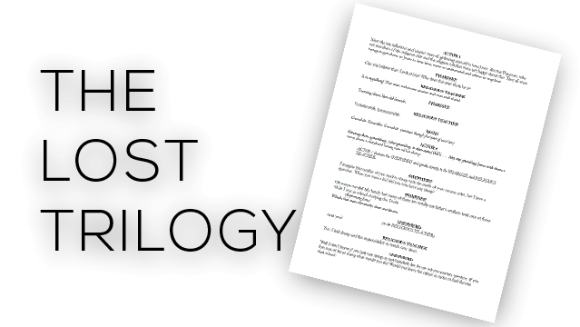 Lost Weekend Script