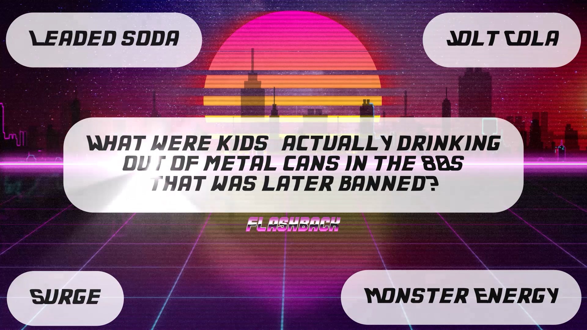 Flashback – 80s Edition