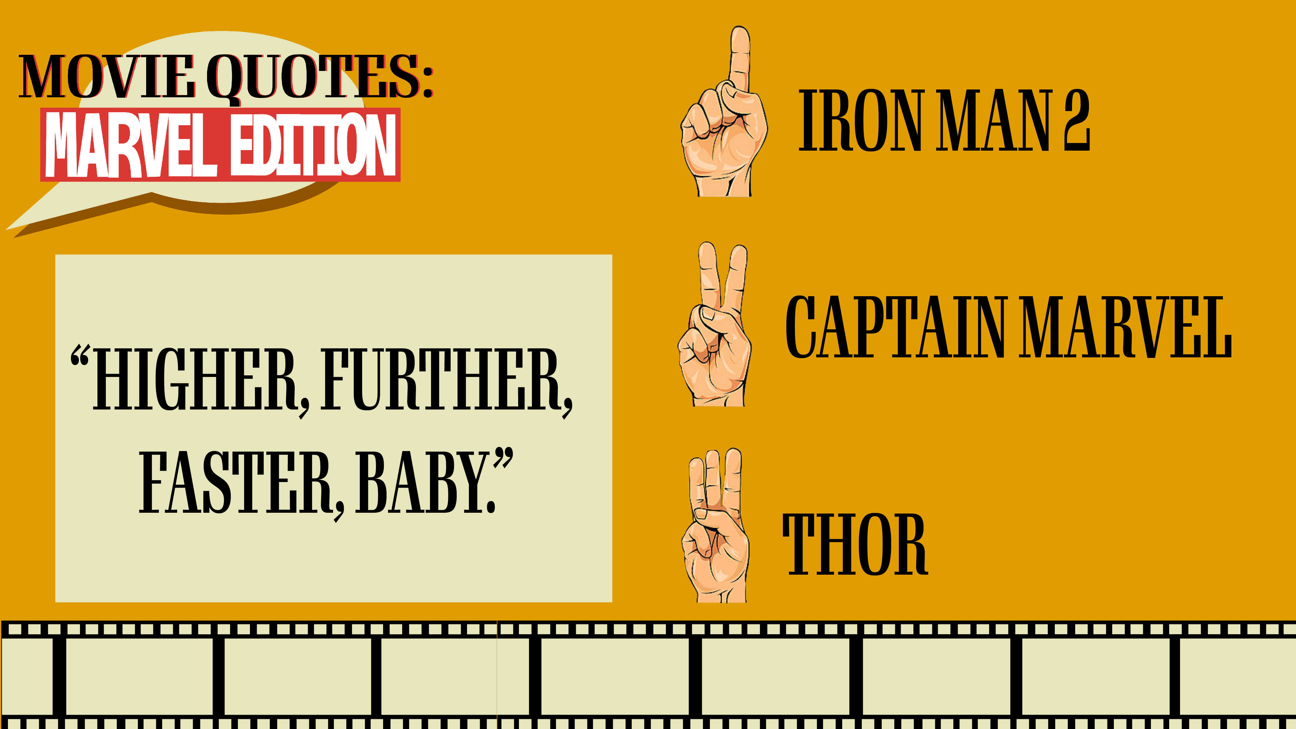 Marvel Math Quotes Movie Quotes: Marvel Edition — YM360
